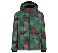 CMP - Boy's Jacket Snaps Hood Twill - Giacca da sci 98 verde