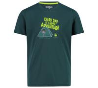 CMP - Boy's T-Shirt Piquet - Maglia funzionale 176 blu