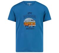 CMP - Boy's T-Shirt Stretch - T-shirt 116 blu