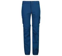 CMP - Boy's Zip Off Pant 4-Way Stretch - Pantaloni da trekking 98 blu