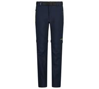 CMP - Boy's Zip Off Pant with Belt - Pantaloni zip off 164 blu