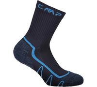CMP - Calza da trekking per bambini Poly Mid, Antracite-Deep Lake, 34/36