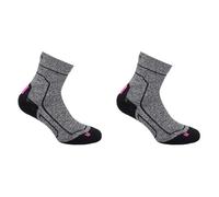 CMP - Calza Softair da escursionismo Mid Wmn, Nero Mel., 36/38 (Confezione da 2)