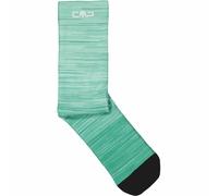 Cmp Calze Sportive Printed Trekking Verde Traspirante Leggere A Righe