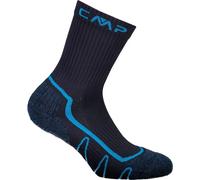 CMP Campagnolo Calza da trekking per bambini Poly Mid Antracite/Deep Lake 25/27