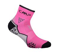CMP - Calzini da trail, Pink Fluo-Nero, 36/38