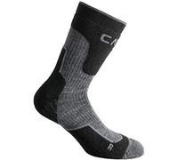 CMP, Calzino Trekking Lana Mid, Nero, 36/38