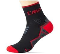 CMP, Calzino da trail Skinlife, Nero-Fire, 39/42