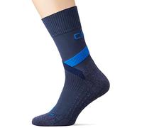 CMP, Calzino da trekking Dryarn Mid, Black Blue, 46/48
