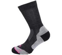 CMP - Women's Trekking Wool Sock - Calze da trekking EU 36-38 nero/grigio