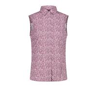 CMP - Camicia da Donna Senza Maniche con Fantasia Floreale, Fard-Antracite-B.Co, XL