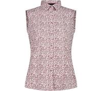 CMP - Camicia da Donna Senza Maniche con Fantasia Floreale, Stone-Fard-Pink Fluo, XS