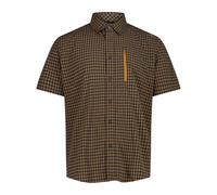 CMP Camicia da Trekking a Maniche Corte con Taschino da Uomo, 35S7807 (IT, Numero, 58, Regular, Regular, Blue/Curcuma)