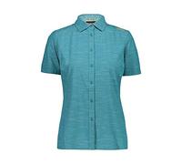 CMP Camicia Stretch Tinta Unita, Donna, Lake, 42
