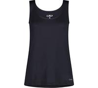 CMP -Canotta Elasticizzata in Jersey da Donna, Antracite, 40