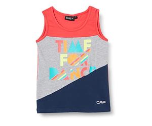 CMP Canotta Melange Elasticizzata da Bambini Felpa Unisex - Bambini e Ragazzi