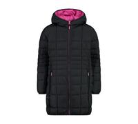 CMP - Cappotto da bambina in nylon con cappuccio fisso, Antracite, 164