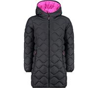 CMP - Cappotto da bambini con cappuccio fisso, Titanio, 116