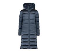 CMP - Cappotto da donna in nylon con cappuccio fisso, Dark Niagara, 52