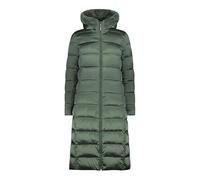 CMP - Cappotto da donna in nylon con cappuccio fisso, Mineral, 52