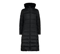 CMP - Cappotto da donna in nylon con cappuccio fisso, Nero, 52