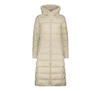 CMP - Cappotto da donna in nylon con cappuccio fisso, Vaniglia, 46