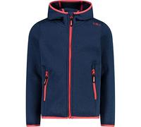 CMP Cappuccio Gjacket Fix Hood, Giacca Bambine e Ragazze, Blu-Blue Ink, 164