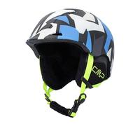 CMP - Casco da sci per bambini Xj-4, River-Yellow Fluo, S
