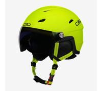 CMP Casco da sci con visiera WA 2 (Dimensione M (54-56cm), Verde)