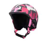 CMP Casco da Sci XJ-4 Magenta/Rosa Fluo da Bambina 50-54 cm Rosa