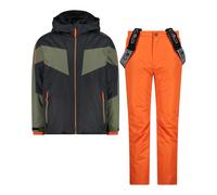 CMP Completo da Sci in Twill Antracite da Bambino 152 cm Grigio