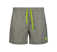 CMP Costume boxer corto a righe Costume da bagno da uomo oilgreen white