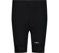 CMP Damen Pantaloni da Ciclismo Corti, Nero, XXS