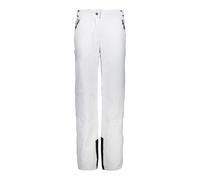CMP Pantaloni Sci Elasticizzati da Donna, Bianco, L