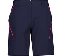 CMP Donna Free Pantaloncini da Ciclismo Corti, b.Blue-Magenta, M