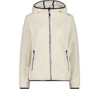 CMP Donna Highloft Hoodie giacca, b.co gesso-b. blue, 3XL