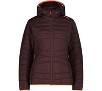 CMP Donna Hoodie giacca, black berry, S