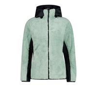 Cmp Woman Jacket Fix Hood Orsetto/Stretch Zip Capp Salvia Donna 35P2876 E421