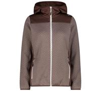 CMP Donna Hoodie giacca, toffee-off white, 3XL