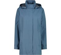 CMP Donna Rain Hoodie Button giacca, salvia, S