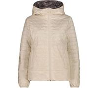 CMP Donna Reverse Hoodie giacca, vaniglia-terra, S