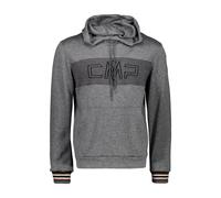 Cmp Felpa Con Cappuccio Man Sweat Fissa Grigia Traspirante Riscaldante Mélange