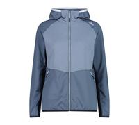 CMP Felpa da Escursionismo in pile micro Grid Tech con cappuccio da donna, 36E5106 (IT, Testo, XL, Regular, Regular, Space)