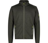 CMP Felpa Outdoor in Knit-tech con Mesh da Uomo, 30H5887 (IT, Numero, 46, Regular, Regular, Pine)