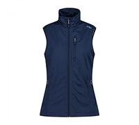 CMP Fleeceweste Knit Tech Full Zip 30h5876, Gilet Donna | Membrana Clima-Protect, protezione contro l'umidità, calore Primaloft senza volume, leggero isolamento termico