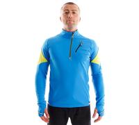 CMP Funktionsoberteil Felpa Sportiva Skipullover Collo Blau Stretch Dryfunction