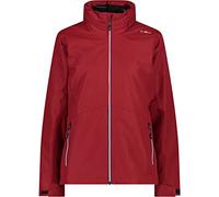 CMP - Giacca 3 in 1 da donna, Redwine, 44