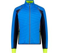 CMP Giacca Ibrida Unlimitech Da Uomo Con Maniche Staccabili (IT, Numero, 50, Regular, Regular, River/Lime)