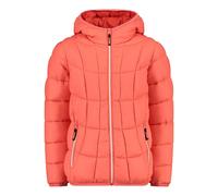 CMP - Giacca Kid G con cappuccio fisso, Red Fluo, 140