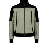 CMP Campagnolo Giacca da uomo 34A1857 softshell accoppiato cappuccio fisso Verde 48
